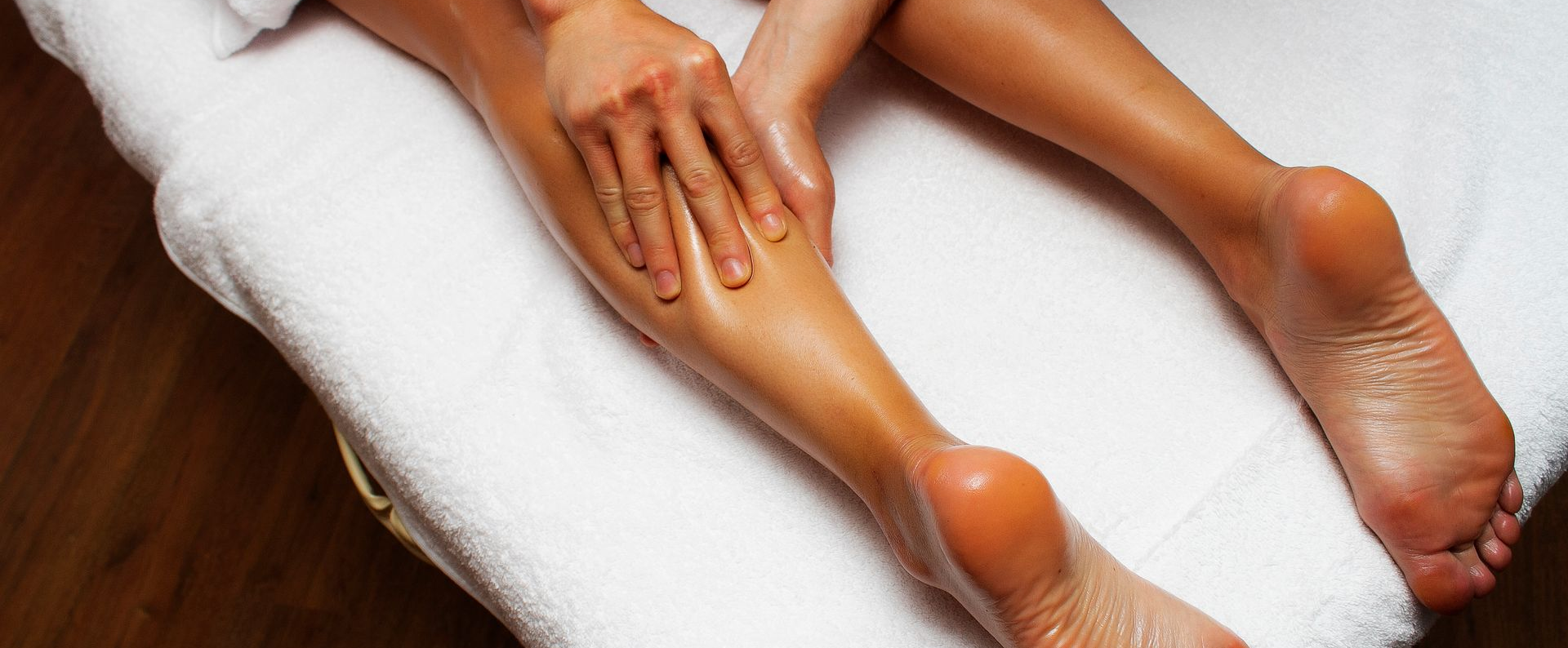 Une femme en séance drainage lymphatique