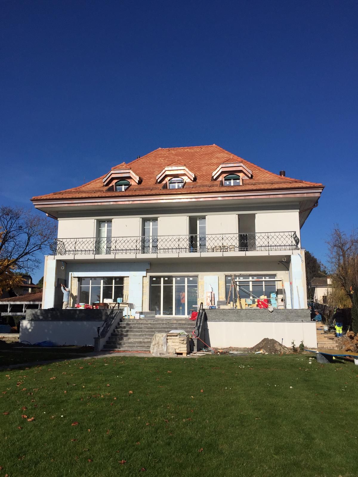 Couverture en tuiles - Sylvain Carrard