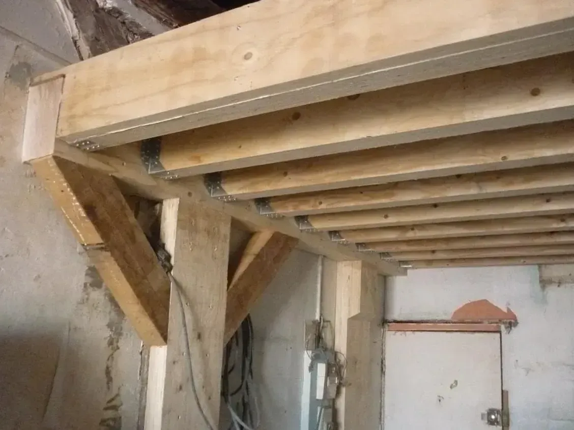 Mezzanine en bois