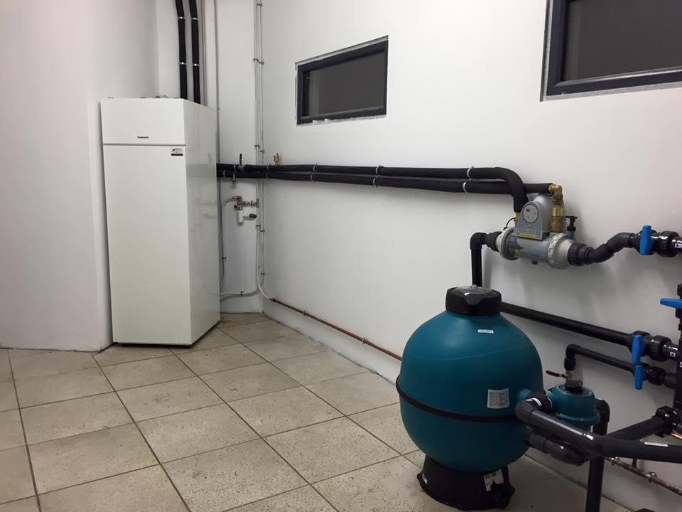 Plancher chauffant dans une maison bois