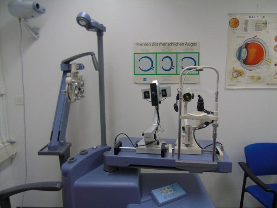 Geräte der Optikland AG für Sehprüfung