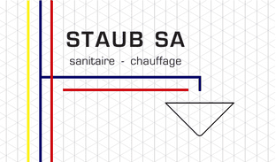 Logo STAUB SA Sanitaire – Chauffage – installation et rénovation - solaire – pellets - pompes à chaleur - dépannage