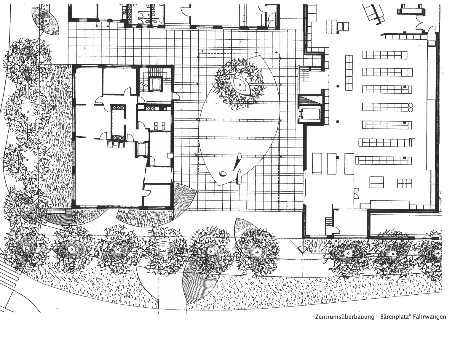 Plan Baerenplatz Fahrwangen - ilex GmbH