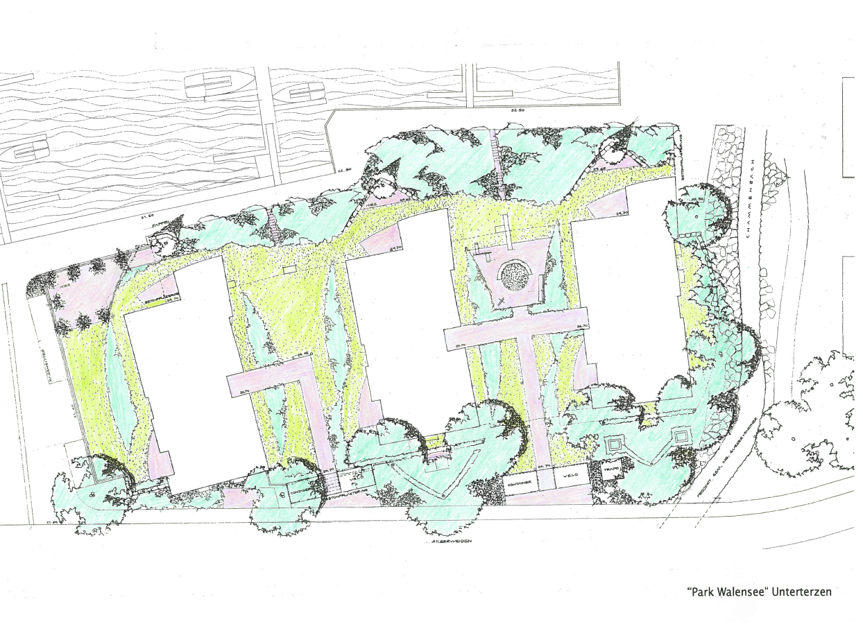 Plan Walensee Unterterzen - ilex GmbH
