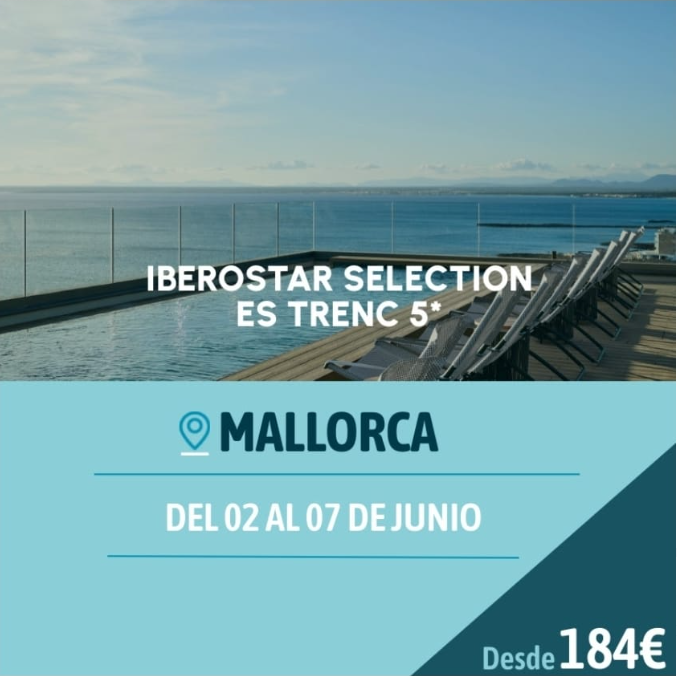Un folleto para vuelos a Madrid Palmerola y Palmerala