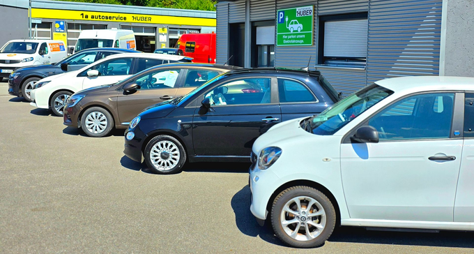 Unser E-Parkplatz