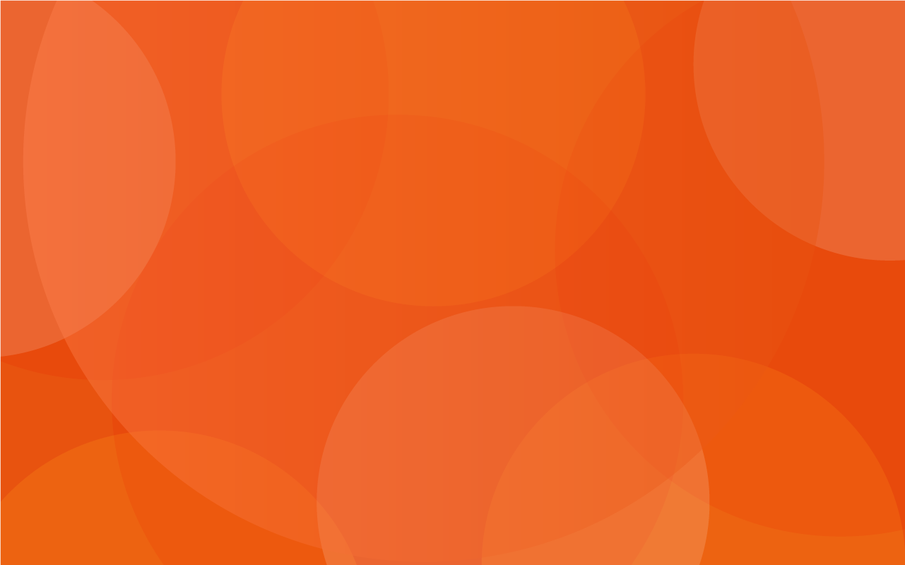 Fond orange avec des motifs en cercle