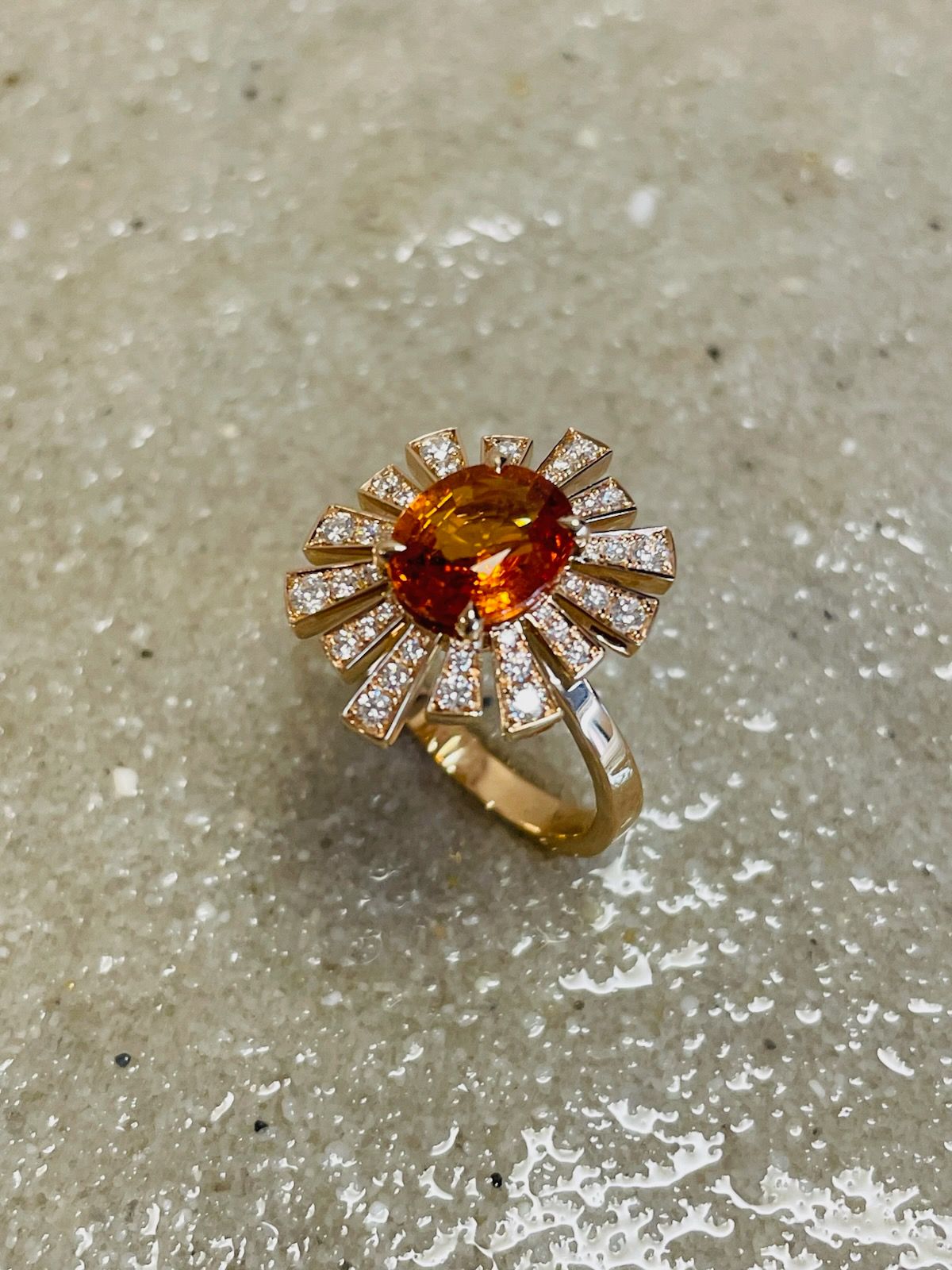 Bague Ambre