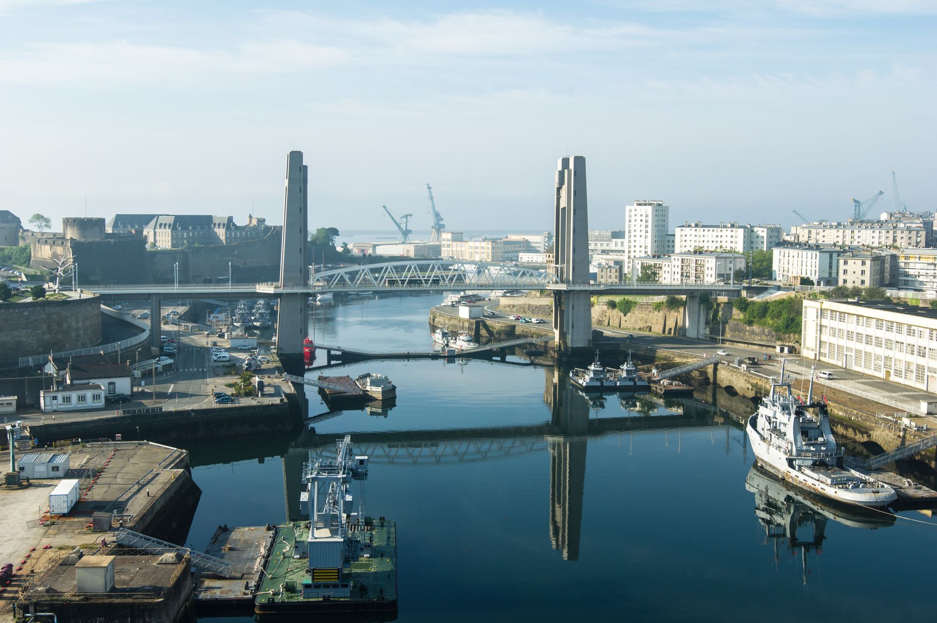 Pont du port de Brest