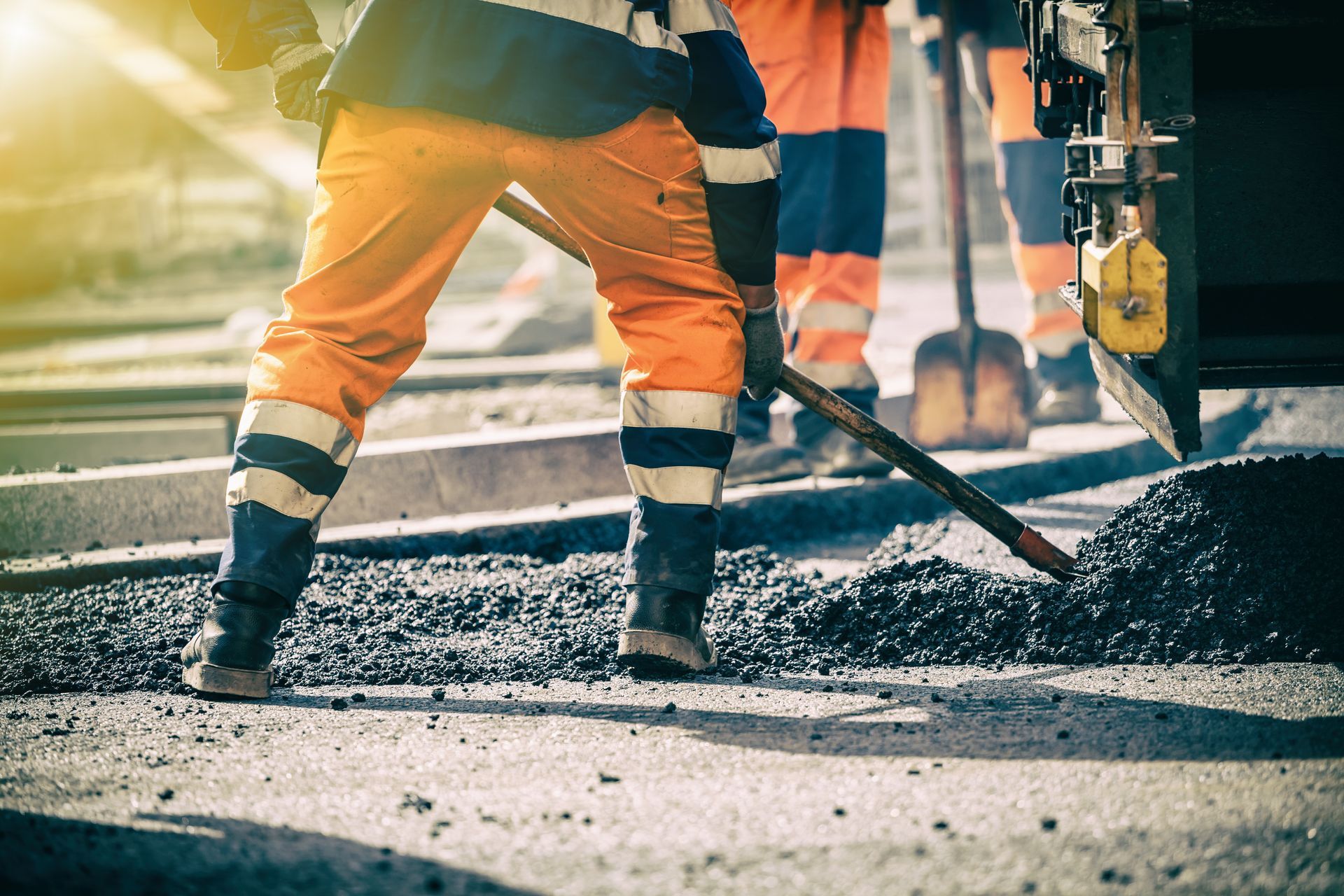 Chantier municipal à Brest