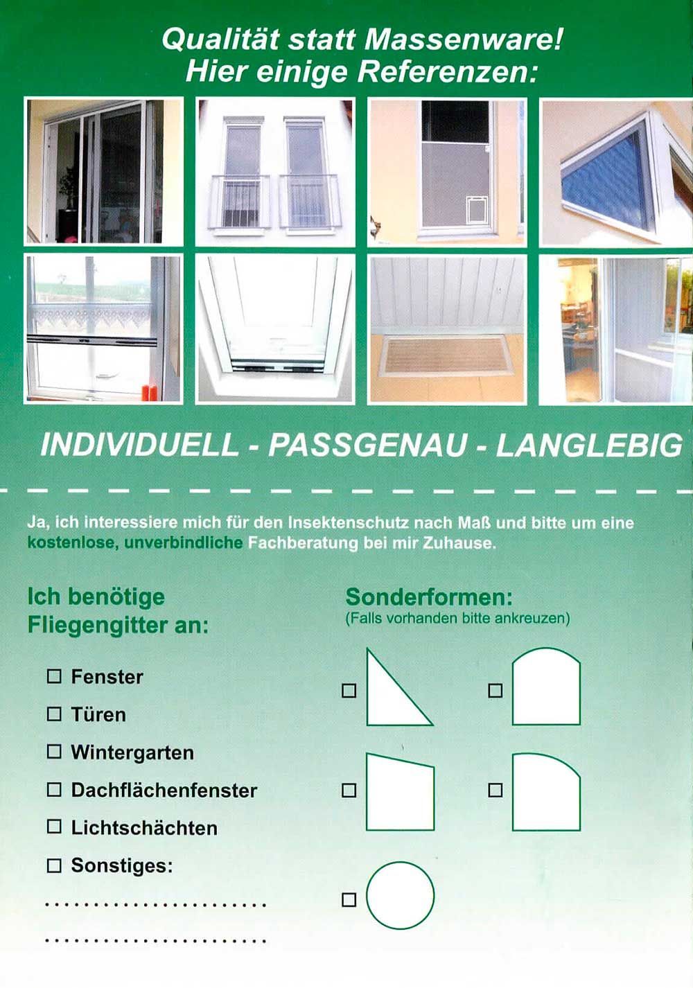 Johannes Schneider Insektenschutz, Estenfeld | eigene Herstellung eigener Montageservice Reparaturservice Fliegengitter für Fenster und Türen Insektenschutz-Rollo für Dachfenster Plissees Drehtüren, Pendeltüren Schiebetüren, Schiebeanlagen Lichtschachtabdeckungen