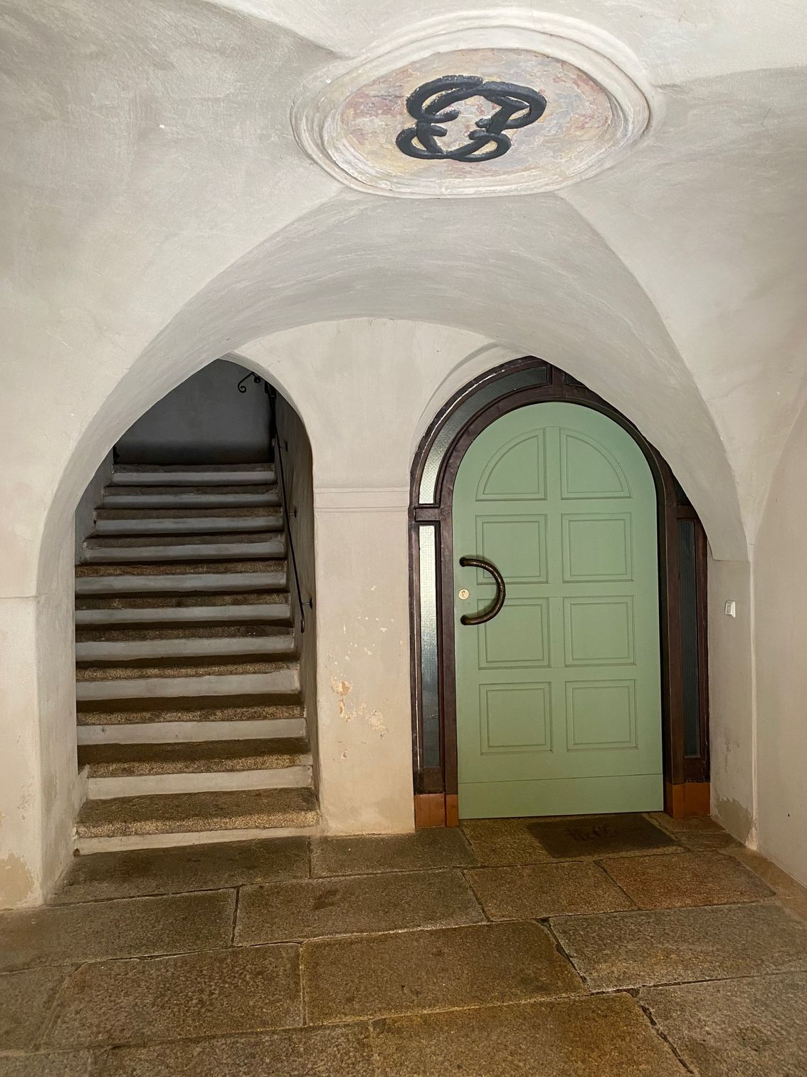 Flur Erdgeschoss mit Gewölbe