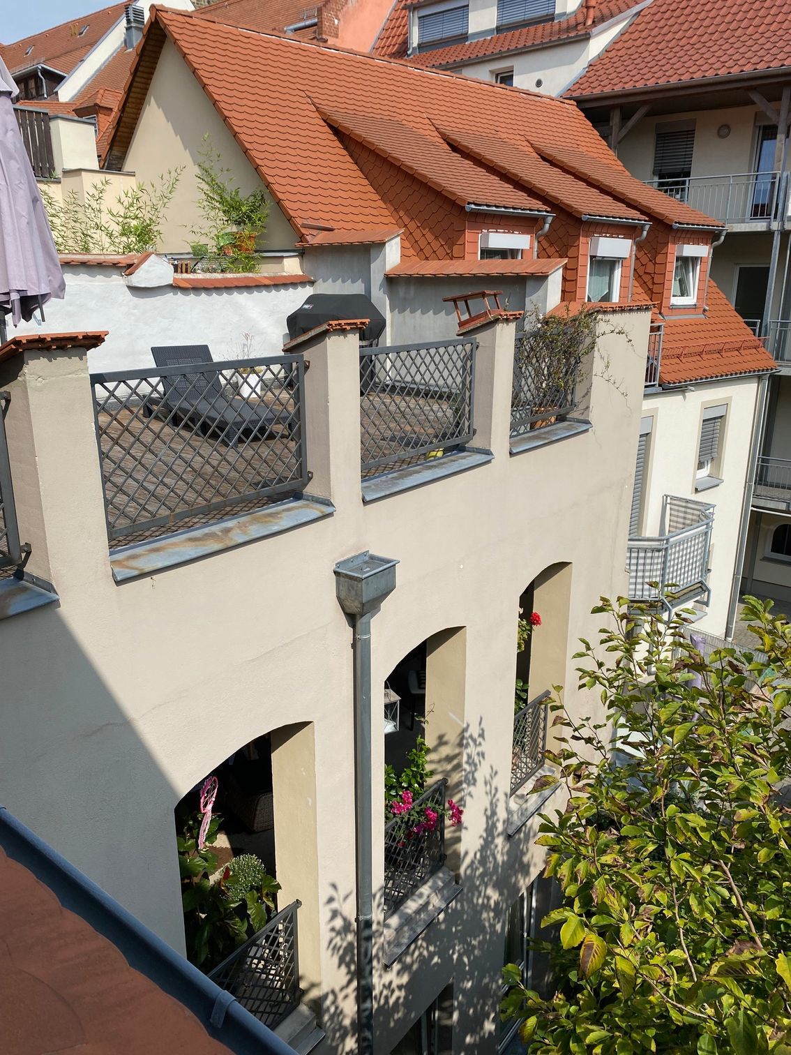 Ausblick über die Dächer