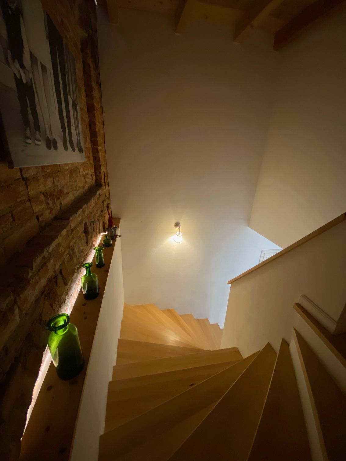 Treppenhaus mit Schnörkel