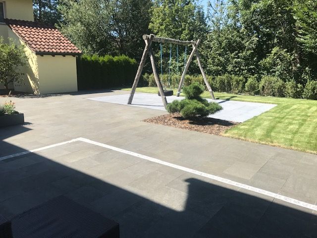 Natursteinbelag - Hediger Gartenbau GmbH - Jona