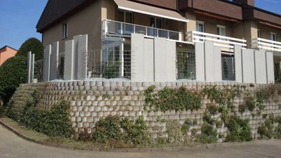 Pergola, Sichtschutz - Hediger Gartenbau GmbH - Jona