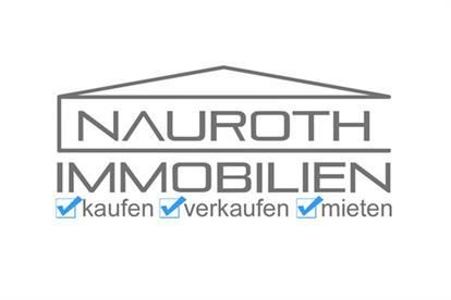 Ein Logo für ein Immobilienunternehmen namens Nauroth Immobilien.
