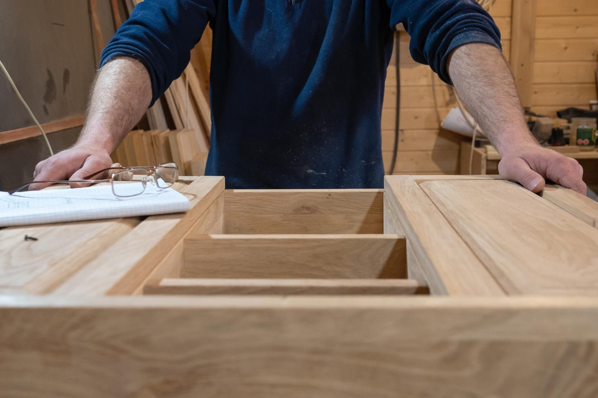 Glas Fenster beim Eingangstür
