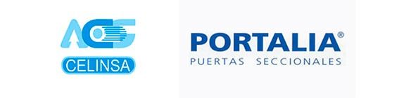 Dos logotipos para Portalia y Celinsa sobre fondo blanco.