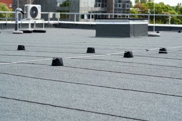 Flachdach, das von der Hasler Bedachungen AG gebaut wurde