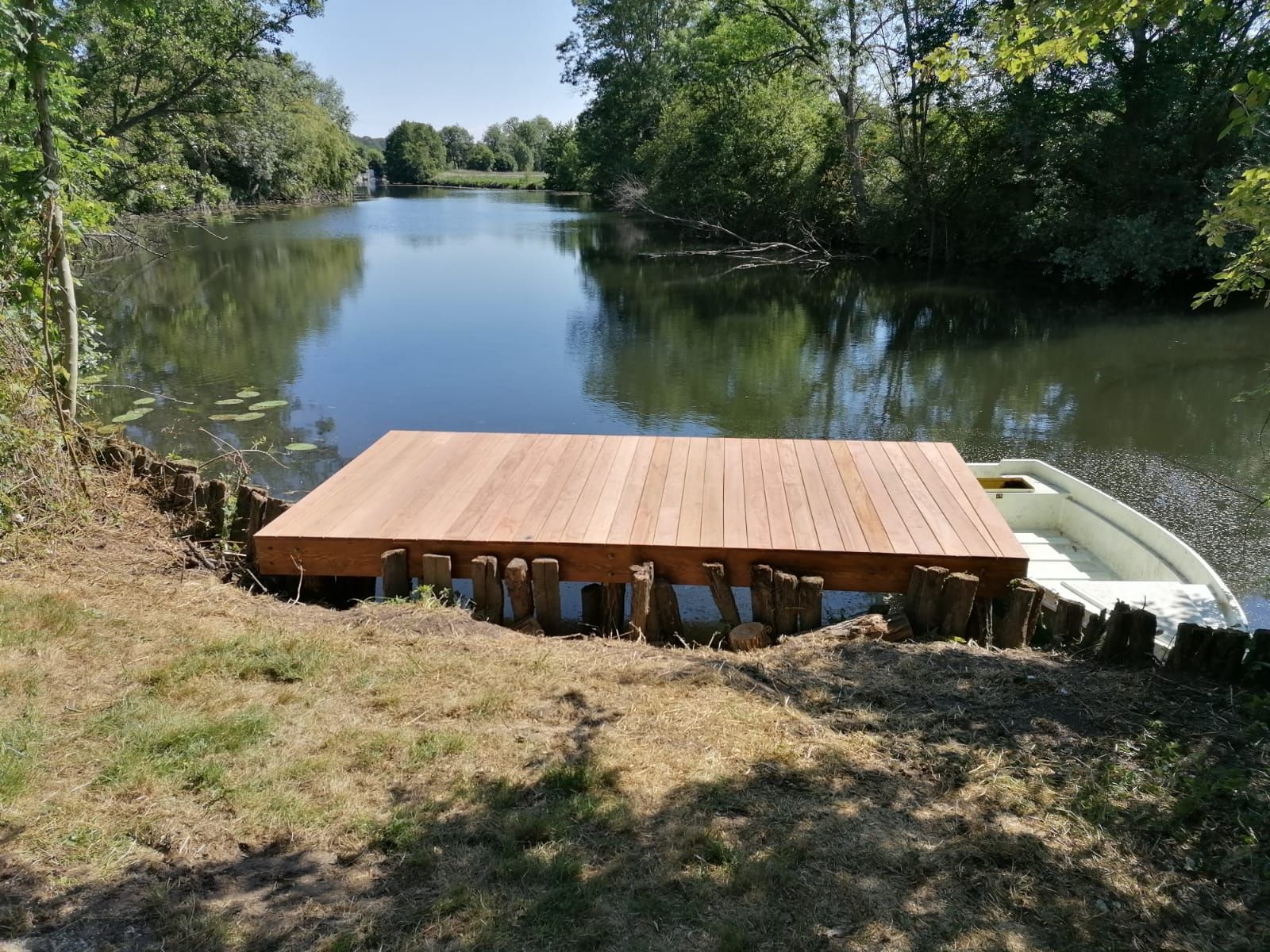 Création d'une terrasse