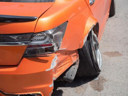 Voiture accidentée