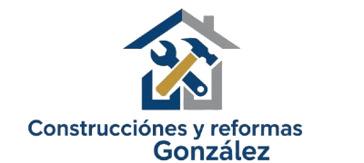 Logotipo de Construcciones y reformas González que muestra el contorno