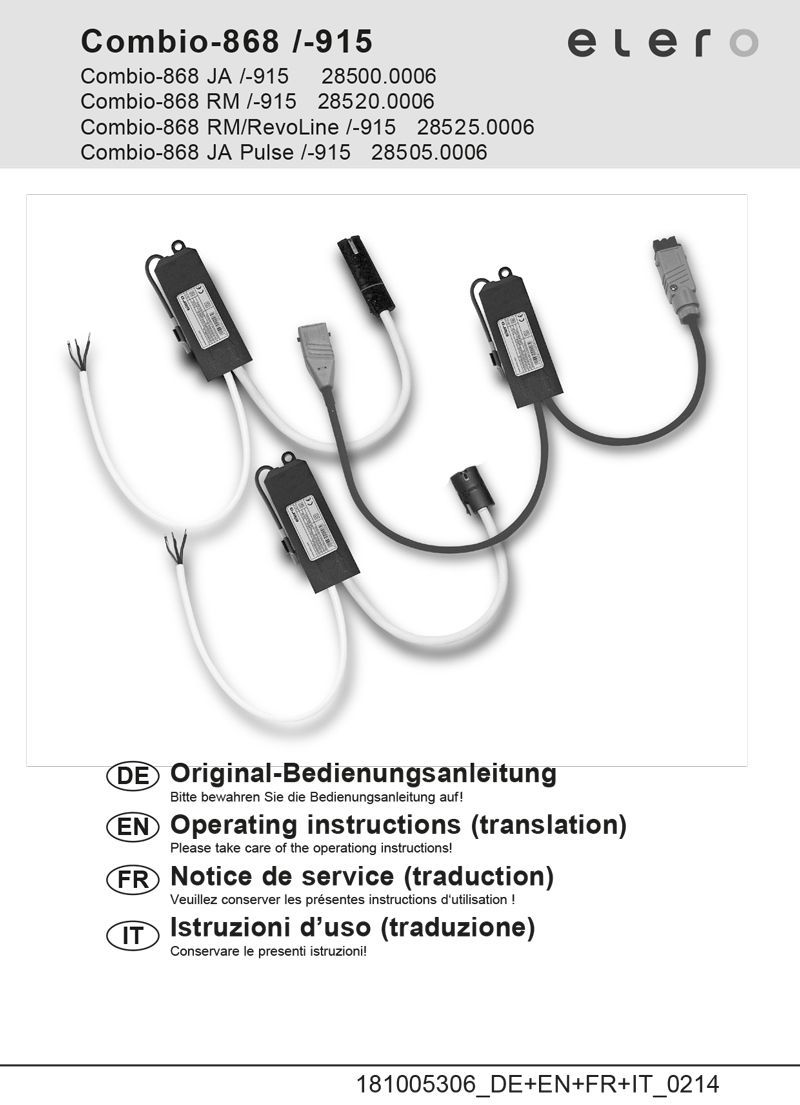 Ein Handbuch für ein Produkt namens combio-880 a 915