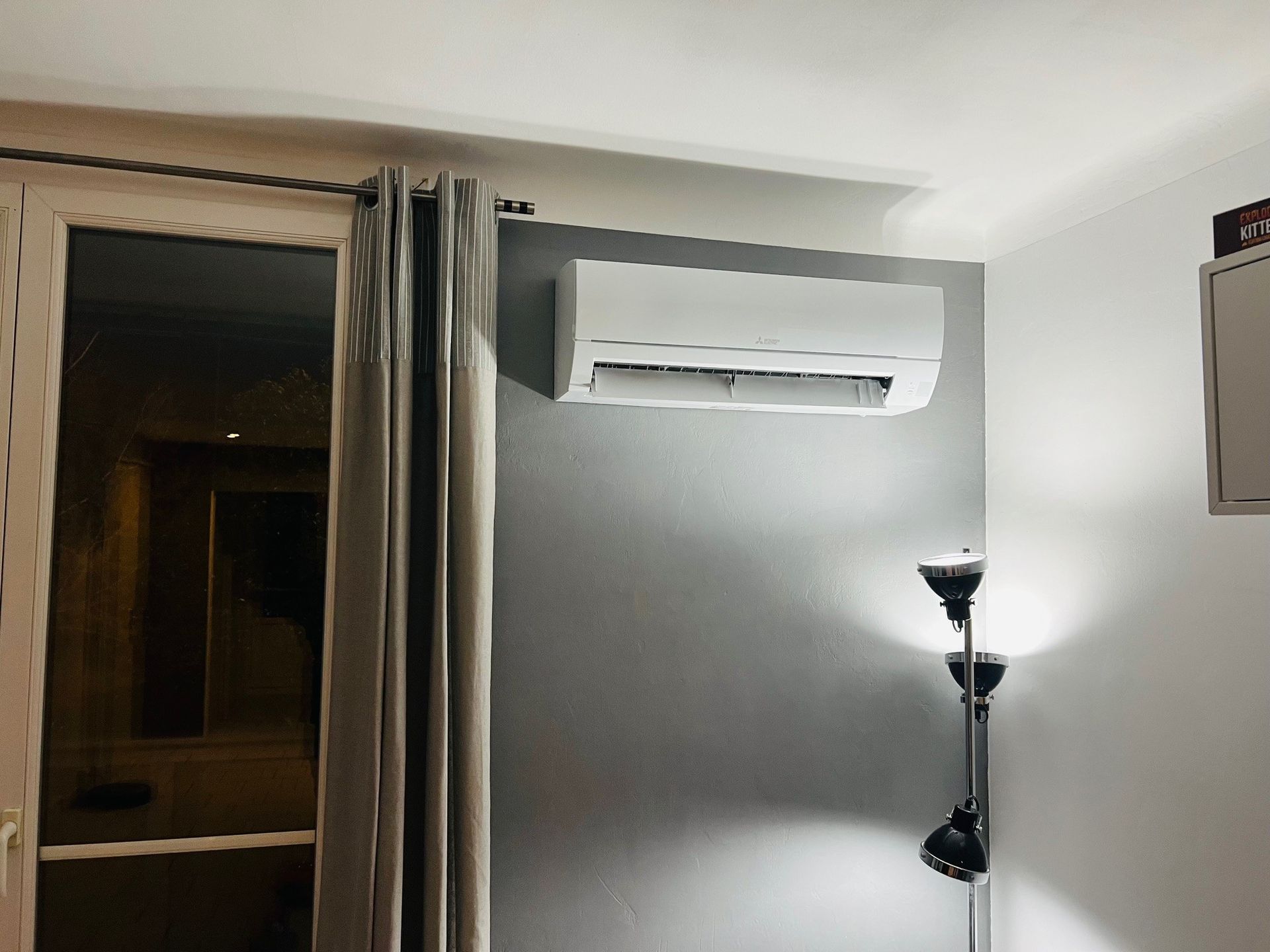 Installation climatisation chambre