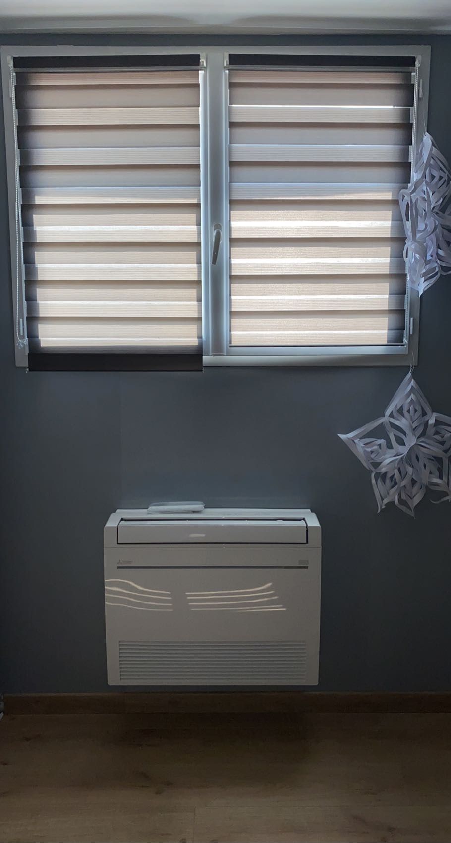 Pose de déshumidificateur