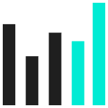 Pikselikuvake pylväät