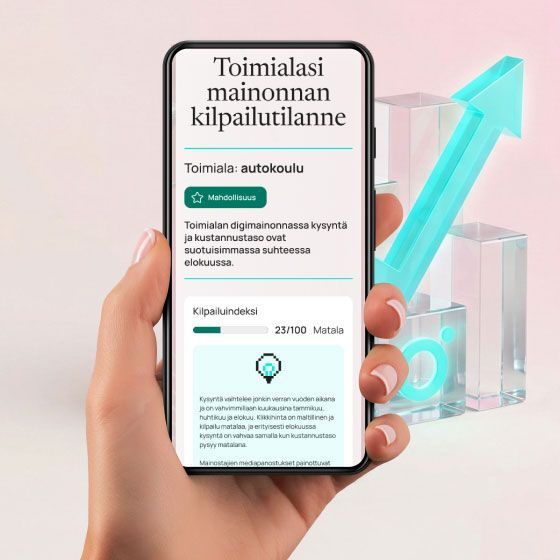 Toimialasi mainonnan kilpailutilanne