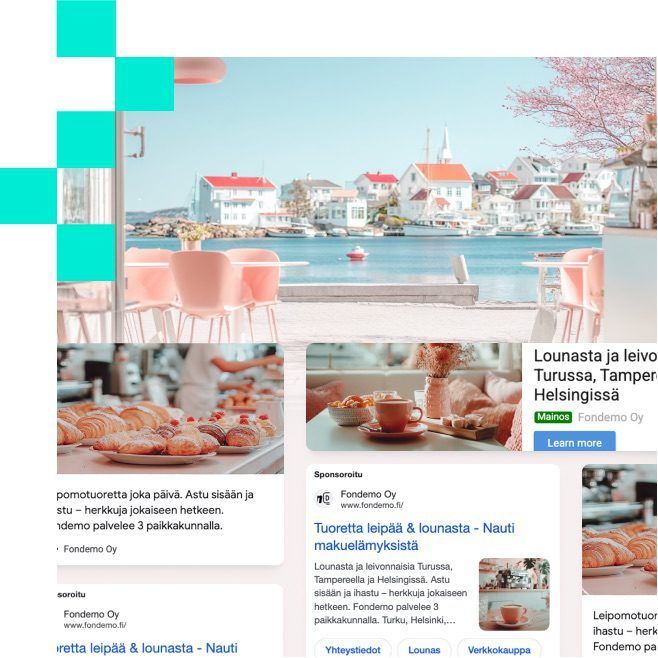 Esimerkkejä mainoksista