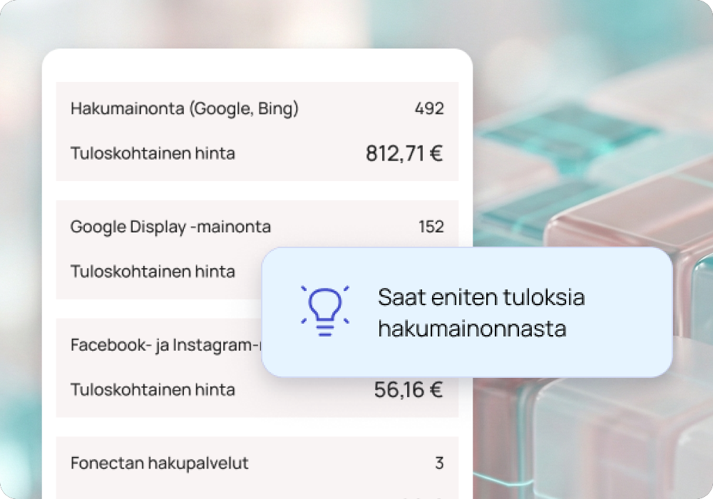 Yksi sopimus, kaikki kanavat: budjettisi menee sinne missä tulokset syntyvät