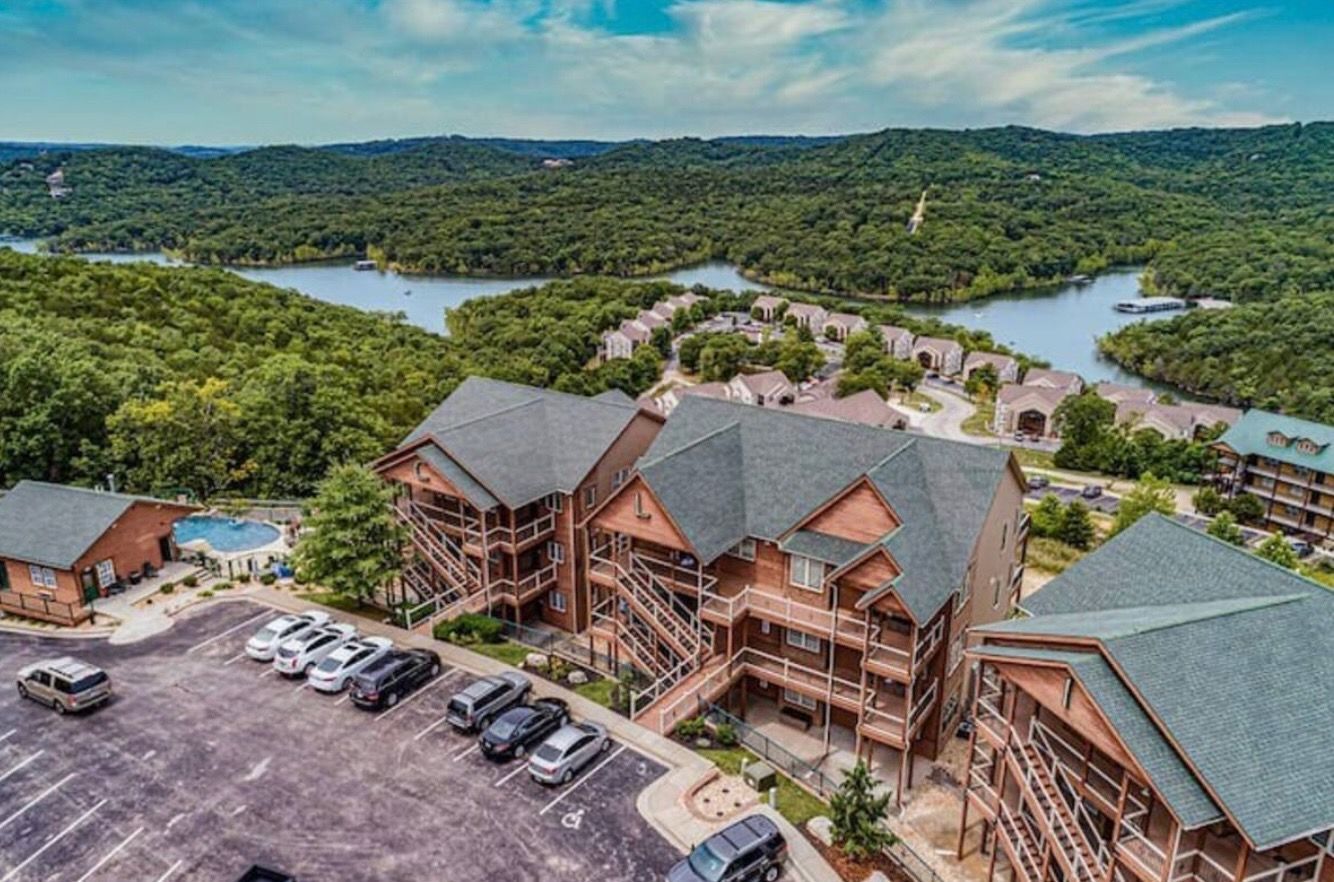 The Cliffs Resort at Table Rock aerial view in Branson, MO