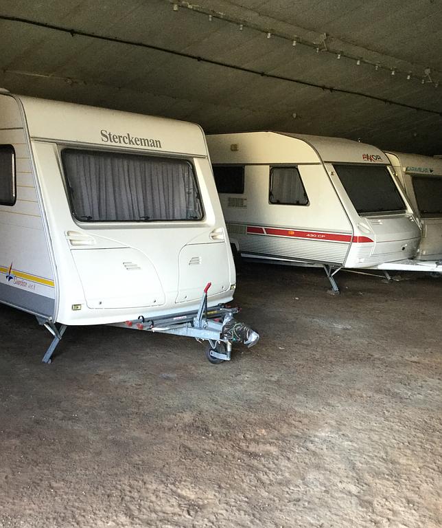 Hivernage de caravane