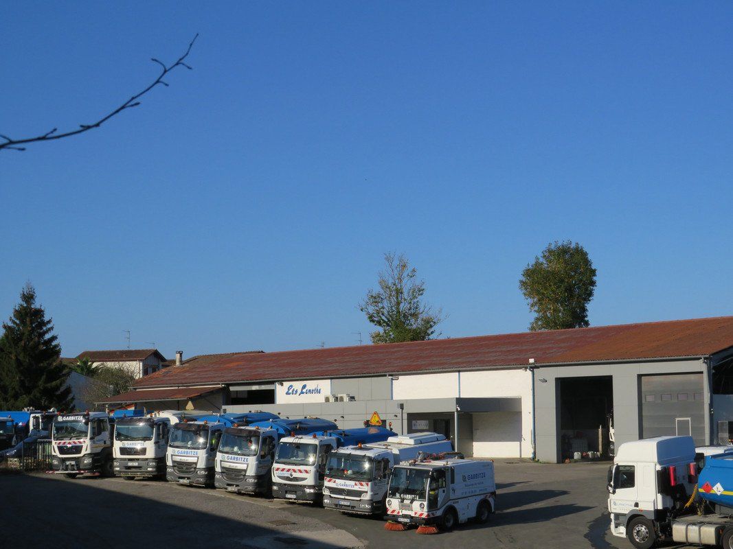 flotte de véhicules de nettoyage