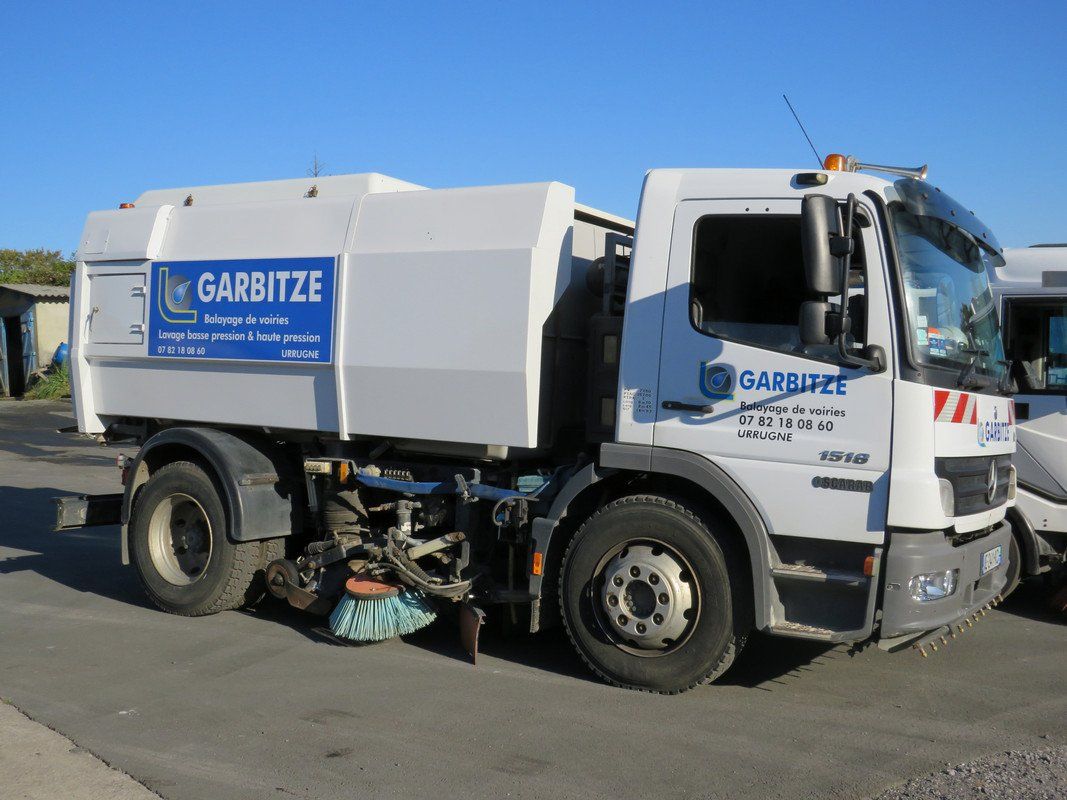 Décapage des sols au Kärcher