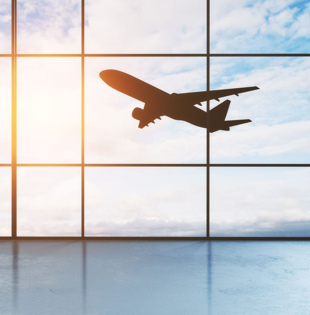 Un avion qui s'envole