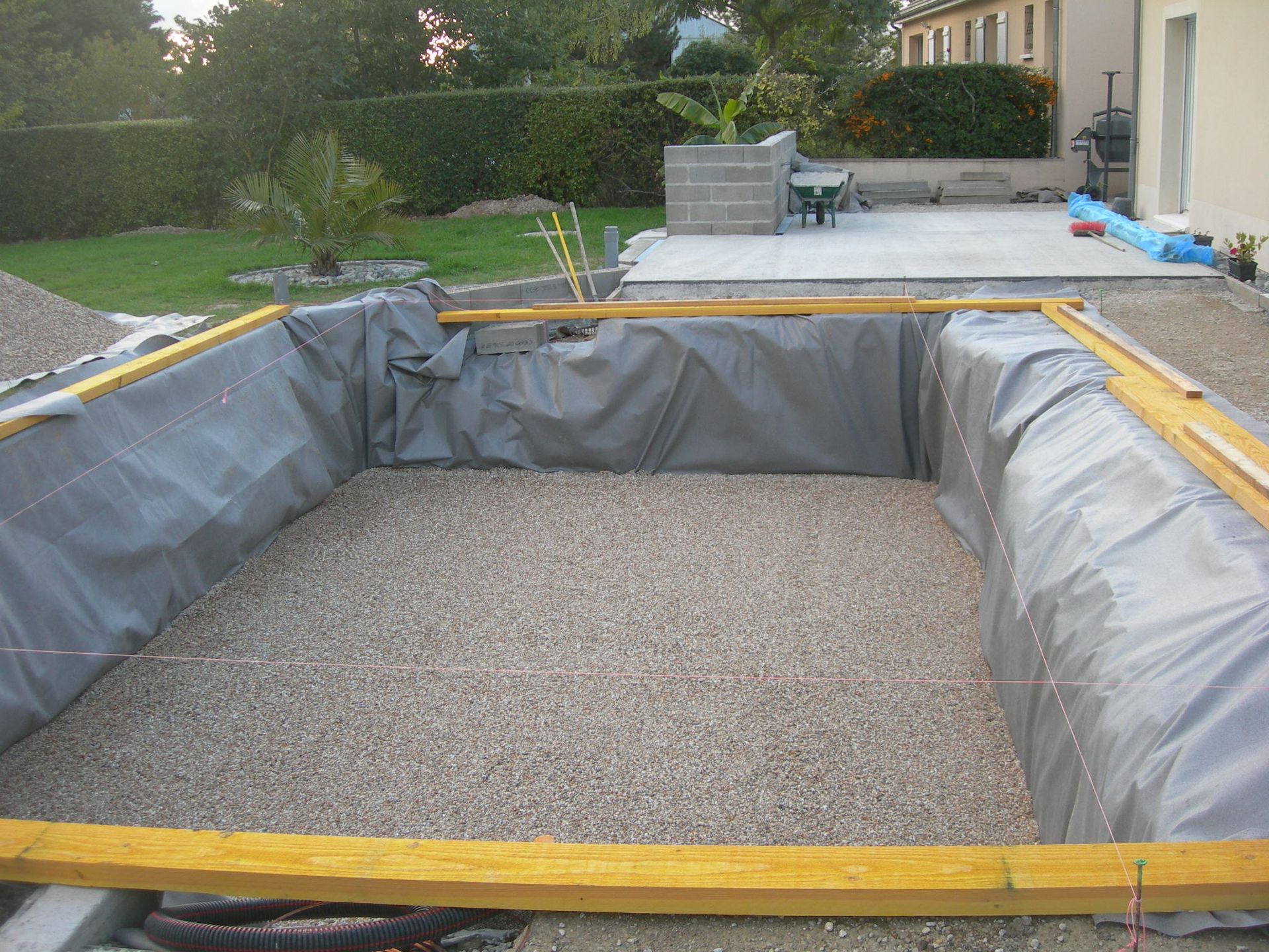 Terrassement et remblaiement