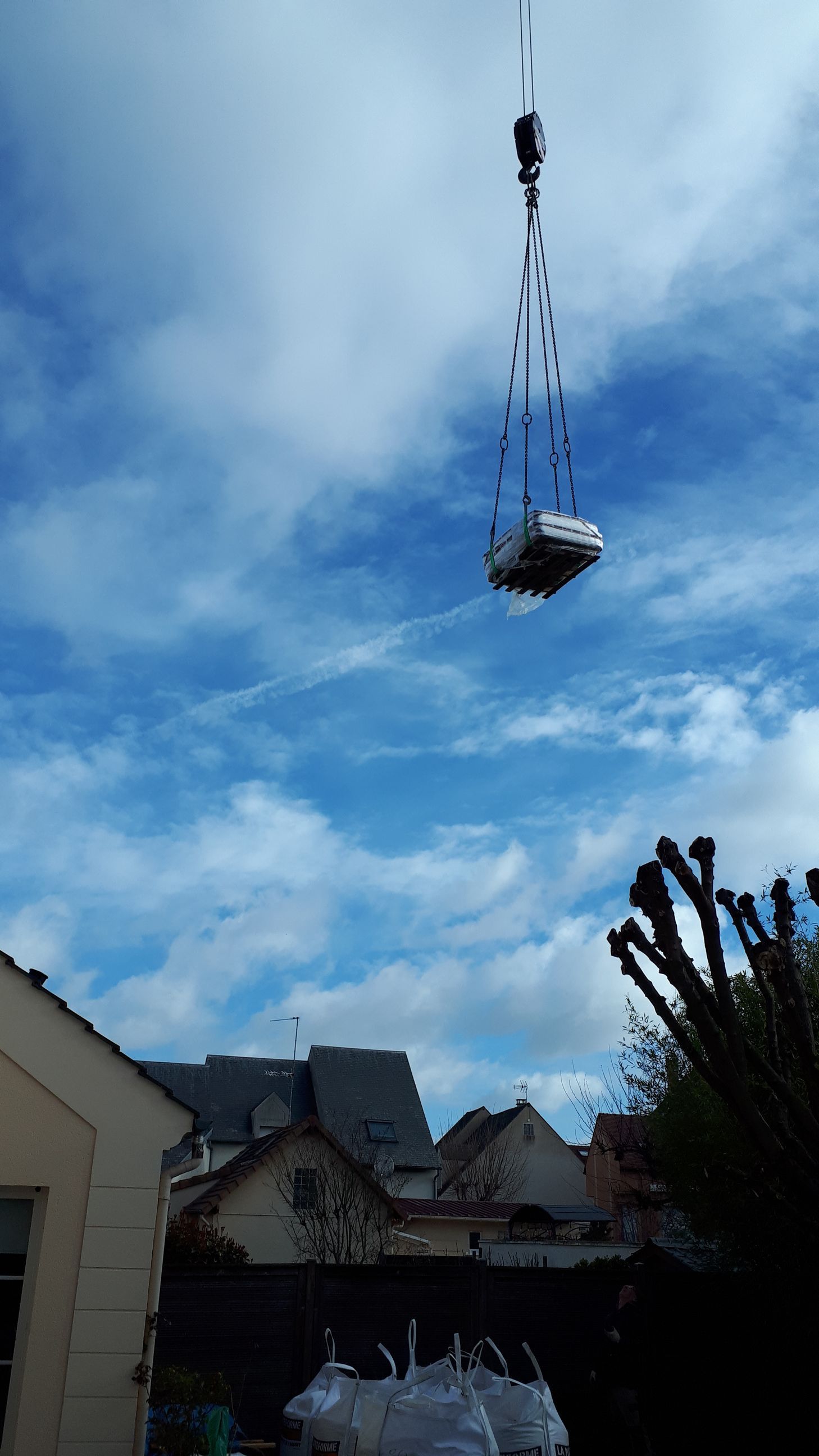 Livraison de piscine