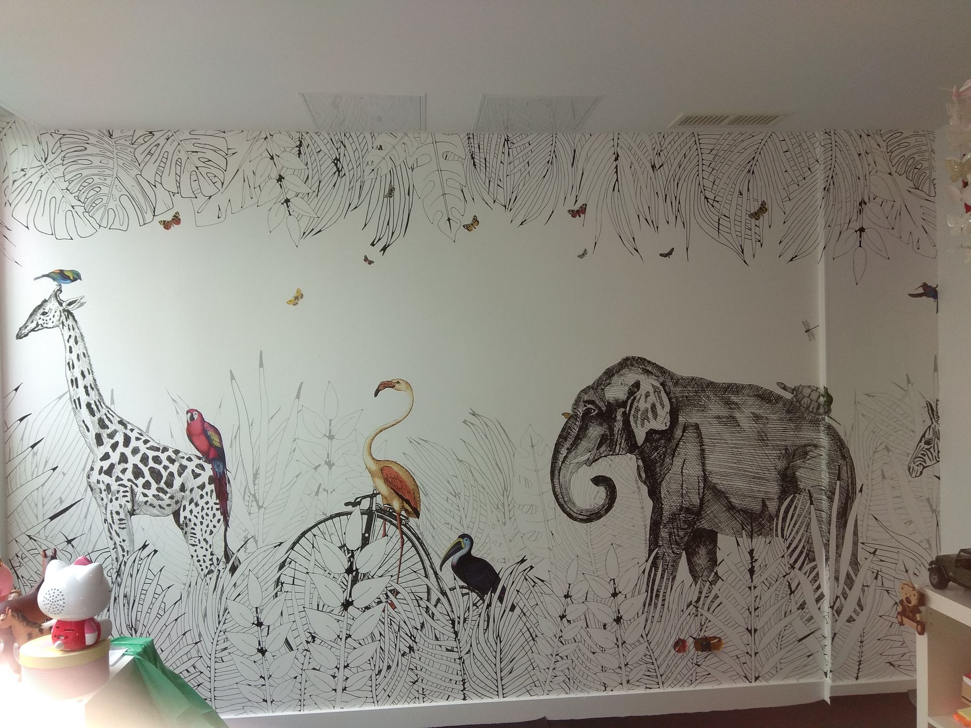 Papier peint d'animaux sauvages