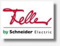 Telle-Logo von Schneider Electric in roter und schwarzer Schrift auf weissem Hintergrund