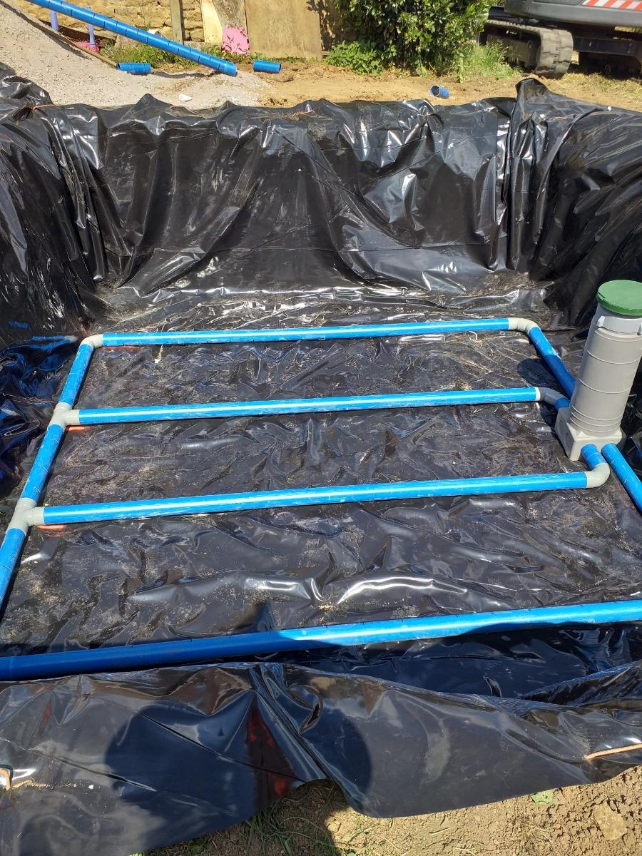 Plateau drainé étape 1