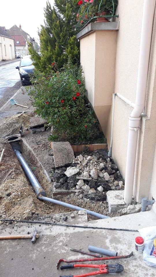 Raccordement assainissement maison individuelle