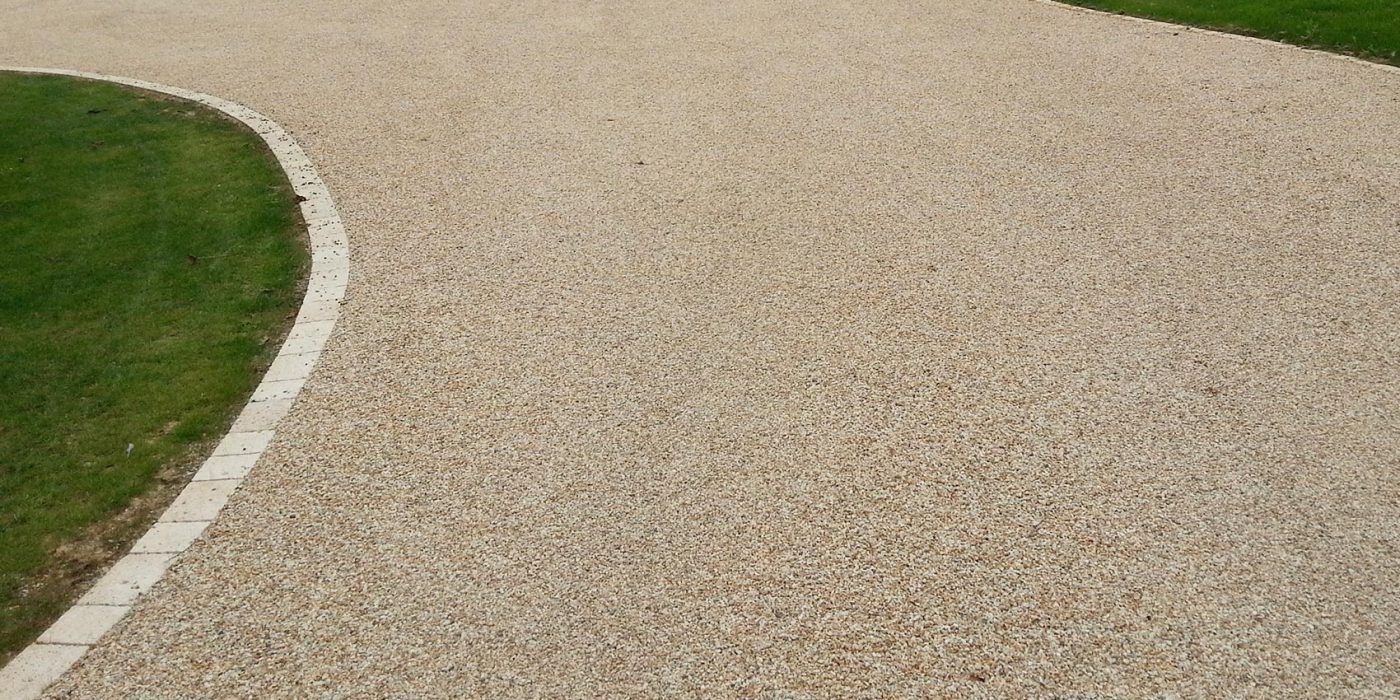 Allée de béton désactivé