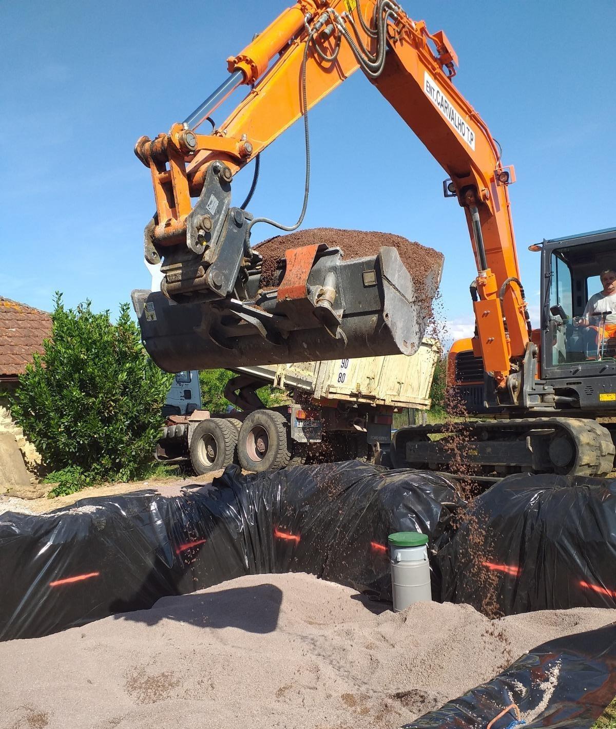 Plateau drainé étape 2