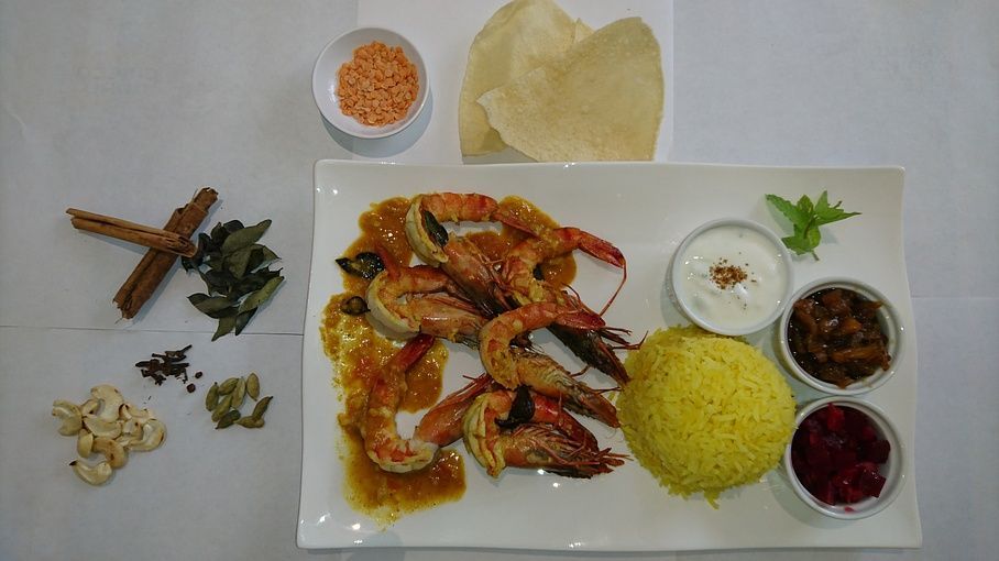 Restaurant indien Rangoli - Fruits de mer Restaurant indien Rangoli - Fruits de mer