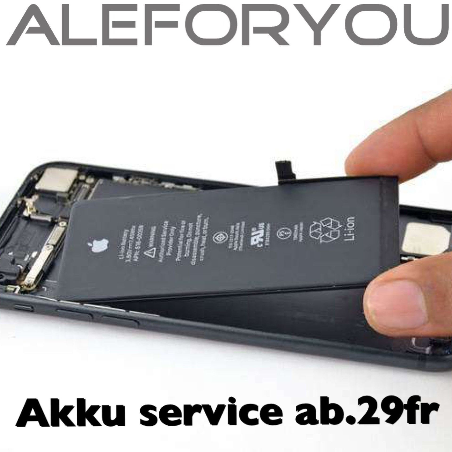 Akku ersetzen - Aleforyou - Arni AG