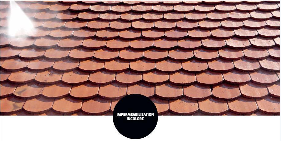 Imperméabilisation de tuiles